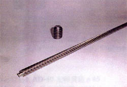 転造による多条ねじとウォーム